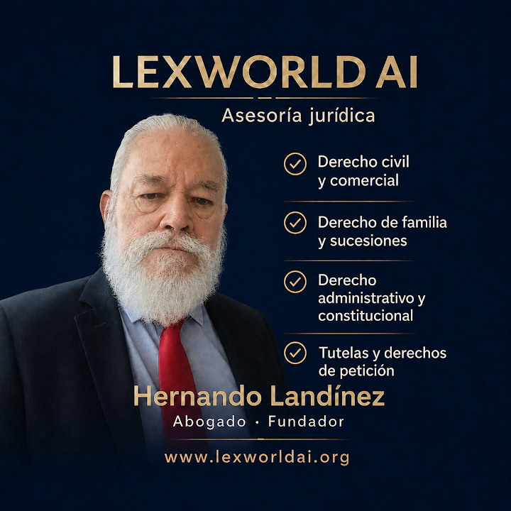 Hernando Landínez, CEO y fundador de LEXWORLD AI